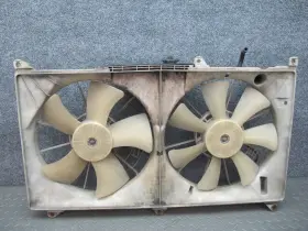 16363-46050 Lexus 98-05 Gs400 Gs300 Engine Radiator Cooling Dual Fan Motor W Shroud Oem