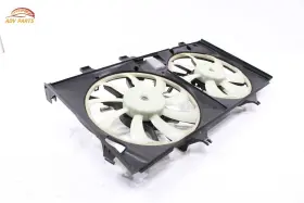1636320270 Lexus Es300h Radiator Cooling Dual Fan Motor With Shroud Oem 2013 - 2018