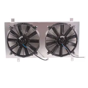 Luxerad 725086663399 For 02-2007 Subaru Impreza Wrx/sti Mt 2.0l/2.5l Gd Gg Radiator Shroud 2x12 Inch Fans
