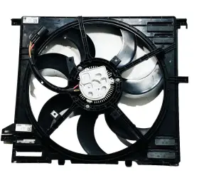 50554146 Mahle Alfa Romeo Giulia Radiator Cooling Fan Shroud And Blade Motor Oem 2017 - 2019
