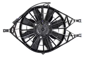 Fan00347 Majestic Auto Parts Dual Radiator And Condenser Fan Assembly For 2000-2003 Durango