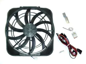 Mm12kc Maradyne Fans Mach One Series Electric Cooling Fan With Harness Diameter 16
