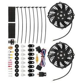 29fyp1 Maxpeedingrods 8 Inch Fan Assembly Kit For Universal Car 800cfm 2900rpm Temperature Switch Black 29fyp1 Maxpeedingrods 8 Inch Fan Assembly Kit For Universal Car 800cfm 2900rpm Temperature Switch Black