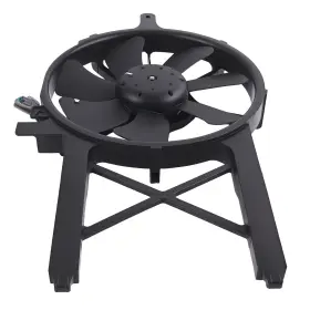 4zwjko Maxpeedingrods Radiator Cooling Fan Assembly With Shroud For Nissan Frontier/pathfinder 05-07