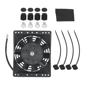 931gwn Maxpeedingrods 6 Inch Universal Slim Fan Push Pull Electric Radiator Cooling Mount Kit