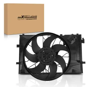 Mb3000102 Maxpeedingrods 9qflkn Radiator Cooling Fan Assembly For Mercedes Benz C230 C240 C320 623280