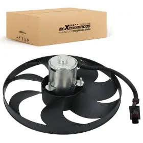 6n0959455f Maxpeedingrods Qun9zf Electric Radiator Fan Assembly For Audi Tt 2000-2002 240w