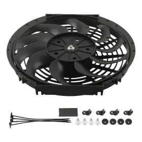 S4onlh Maxpeedingrods 12 Inch Universal Cooling Fan For Auto Radiator 240w 2250rpm Push Pull 10 Blades