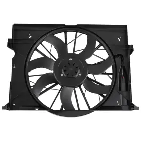 Tu0fco Maxpeedingrods Radiator Cooling Fan Assembly For Mercedes-benz E Cls 2003-2011 W211 W219