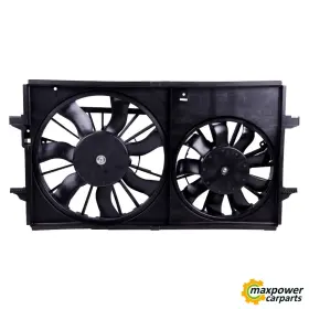 11617318 Maxpower-carparts Engine Radiator Condenser Cooling Fan Assembly For 04 05 06-12 Chevrolet Malibu