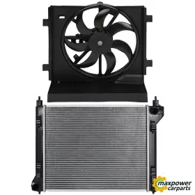 11851734 Maxpower-carparts Replacement Electric Radiator Cooling Fan Kit For 2013-2018 Nissan Sentra 1.8l