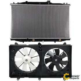 11880472 Maxpower-carparts Replacement Electric Radiator Cooling Fan Kit For 2003-2007 Honda Accord L4 2.4l