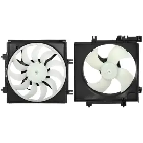 13513474 Maxpower-carparts Radiator Condenser Cooling Fan Assembly For 08-11 Subaru Impreza Sedan 2.5l