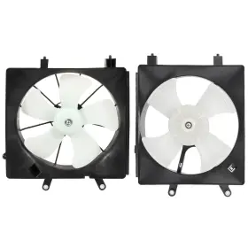 13527816 Maxpower-carparts Radiator Condenser Cooling Fan Assembly For 2001-2005 Honda Civic Sedan 1.7l