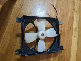 3920-c4 Mazda 1999-2005 Miata Mx5 Radiator A/c Accessory Metal Fan Shroud Right Nb 99-05 #3