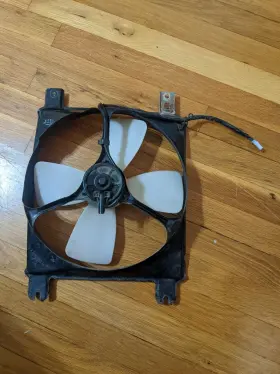 3920-c4 Mazda 1999-2005 Miata Mx5 Radiator A/c Accessory Metal Fan Shroud Right Nb 99-05
