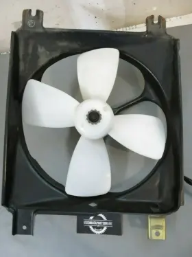 B6mc15035 Mazda 2001-2005 Miata Right Cooling Fan Ac Condenser Metal Shroud #2