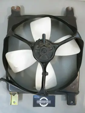 B6mc15035 Mazda 2001-2005 Miata Right Cooling Fan Ac Condenser Metal Shroud