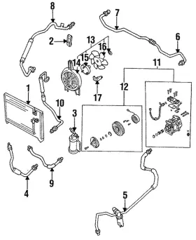 Br70-61-s15 Mazda Genuine Fan Motor