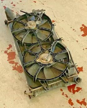 Klr915025b Mazda 2000-2002 626 2.5l V6 Cooling Fan Assembly Oem #3
