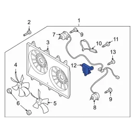 L33e1515y Mazda Oe For Cx-9 2007-2015 Engine Cooling Fan Controller