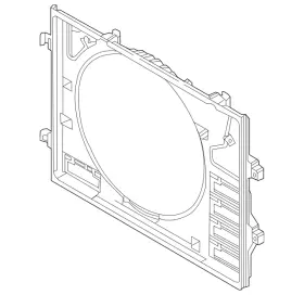 P51n-15-210 Mazda Genuine Fan Shroud