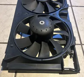 001-500-32-93 Mercedes-benz Electric Radiator Cooling Fan With Shroud For 98-99 W210 E300 Turbodiesel #2