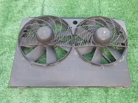 0015000593 Mercedes-benz 93-02 R129 Sl600 600sl Sl500 Radiator Cooling Fan Motor Assembly Oem #2