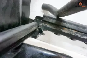 1666205901 Mercedes-benz 13-16 X166 Gl450 Oem Front Radiator Core Support Bracket Broken 5044 #3