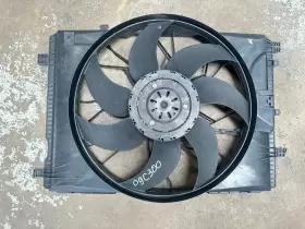 A2045000293 Mercedes-benz 08-20 Engine Radiator Cooling Fan Motor Shroud Assembly Oem