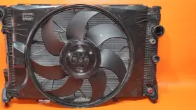 A204500293 Mercedes Benz C300 Cooling Fan Radiator Ac Condenser 2008 2009 2010 2011 Oem #3