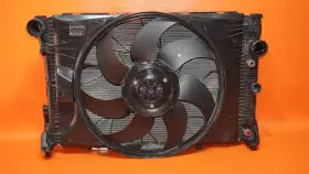 A204500293 Mercedes Benz C300 Cooling Fan Radiator Ac Condenser 2008 2009 2010 2011 Oem