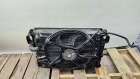 A2215050241 Mercedes-benz 07-09 W221 S550 Engine Radiator Cooling A/c Ac Assembly With Fan Oem