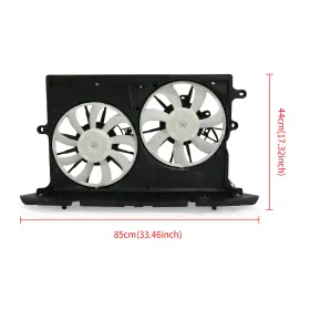 1636328400 Metetao Radiator Cooling Fan For 2008-2013 Scion Xb #2
