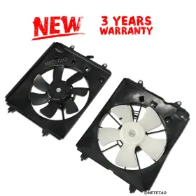 19015reza01 Metetao Pair Radiator Cooling Fan Left Right For 2010-2016 Honda Cr-v Crv 2.4l 621-438