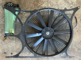 Mmfs-e36-92p Mishimoto Automotive Aluminum Fan With Shroud Fits Bmw E36 3-series 92-99 Black #3