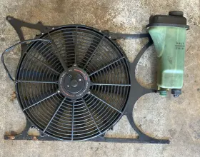 Mmfs-e36-92p Mishimoto Automotive Aluminum Fan With Shroud Fits Bmw E36 3-series 92-99 Black