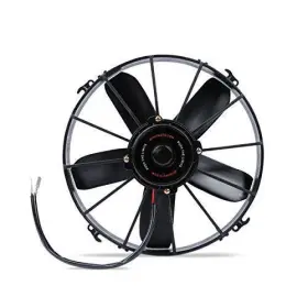Mmfan-10hd Mishimoto Compact Design 5 Blade Straight High-flow Race Line Fan 10 Inch - Black