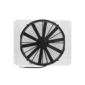 Mmfs-mus-67 Mishimoto Aluminum Fan Shroud Fits Ford Mustang 1967-1970 Silver