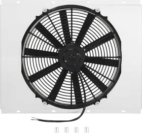 153554 Mishimoto Products 1967-69 Camaro/firebird Single 16 Inch Fan/shroud Assembly 153554 Mishimoto Products 1967-69 Camaro/firebird Single 16 Inch Fan/shroud Assembly