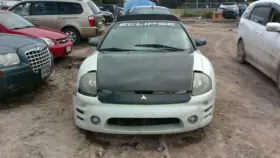 674-59666 Mitsubishi Radiator Fan Motor Assembly Condenser 4 Cylinder Fits 02-05 Eclipse 4307943