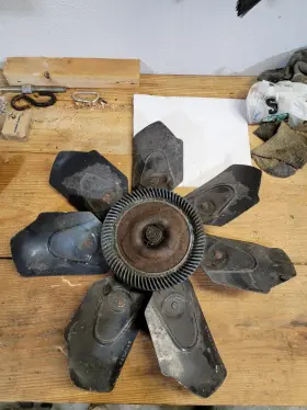 3462149 Mopar Big Block Cooling Fan 20 Inch Clutch Type B E C Body Hemi 440 383 #