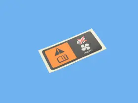 68315460aa Mopar Accessories Label Fan Caution