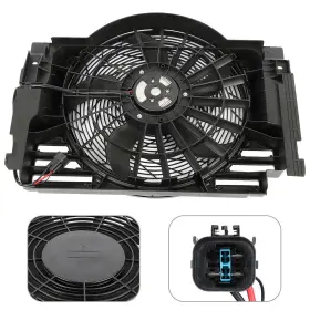 12154059 Motofatory For 2000-2006 Bmw X5 A/c Condenser Cooling Fan Assembly 611-400