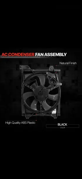 Mt1-6200frmeo Motor-1 Ac Condenser Cooling Fan Shroud Assembly Kit For 06-11 Kia Rio/rio5 Ki3120101