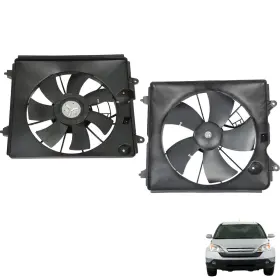 2-1243159-862862 Munirater 2-pack Radiator Cooling Fan Assembly Replacement For 2007 2008 2009