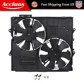 Afu35672f Munirater For Cadillac Cts 2009 Sts 2006-2009 V8 4.4l 6.2l Radiator Cooling Fan Assembly