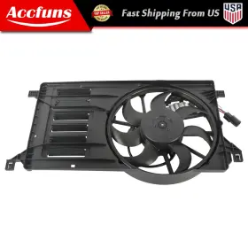 Afu8888f Munirater 624-454 Radiator Cooling Fan Assembly With Module For Mazda 3 2.0l L4 2010-2013