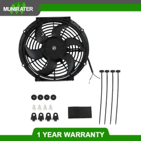 Mr2529306m Munirater New 10 Inch General Purpose 12v Radiator Cooling Fan Assembly 6a