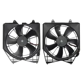 Ho3113144 Nb-autos Dual Ac Radiator Cooling Fan Assembly Fit 2018-2021 Honda Accord Right Left